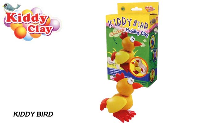 عبوة معجون موديل طائر KIDDY BIRD