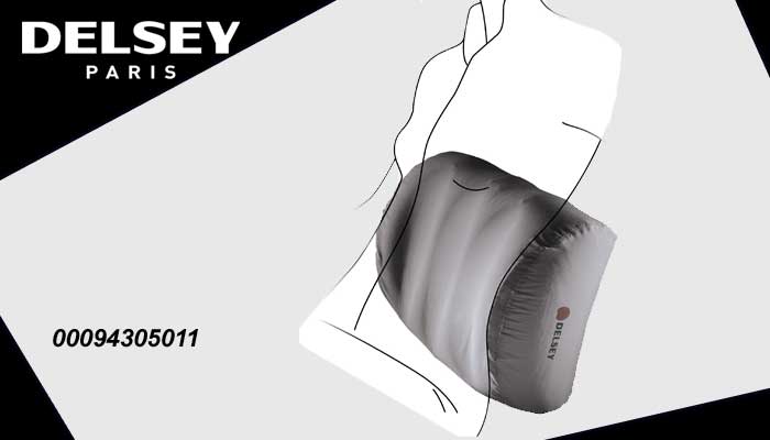 سنادة ظهر سفرية رمادي_ 00094305011 