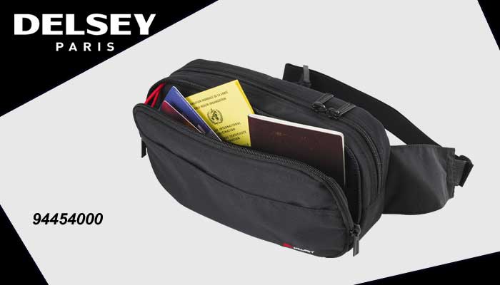 حقيبة خصر تحت الثياب أسود _ 94454000 