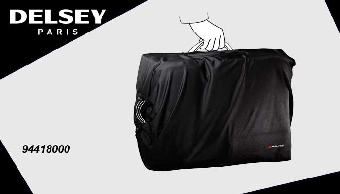 غطاء حقيبة ملابس اسود _ 94418000 